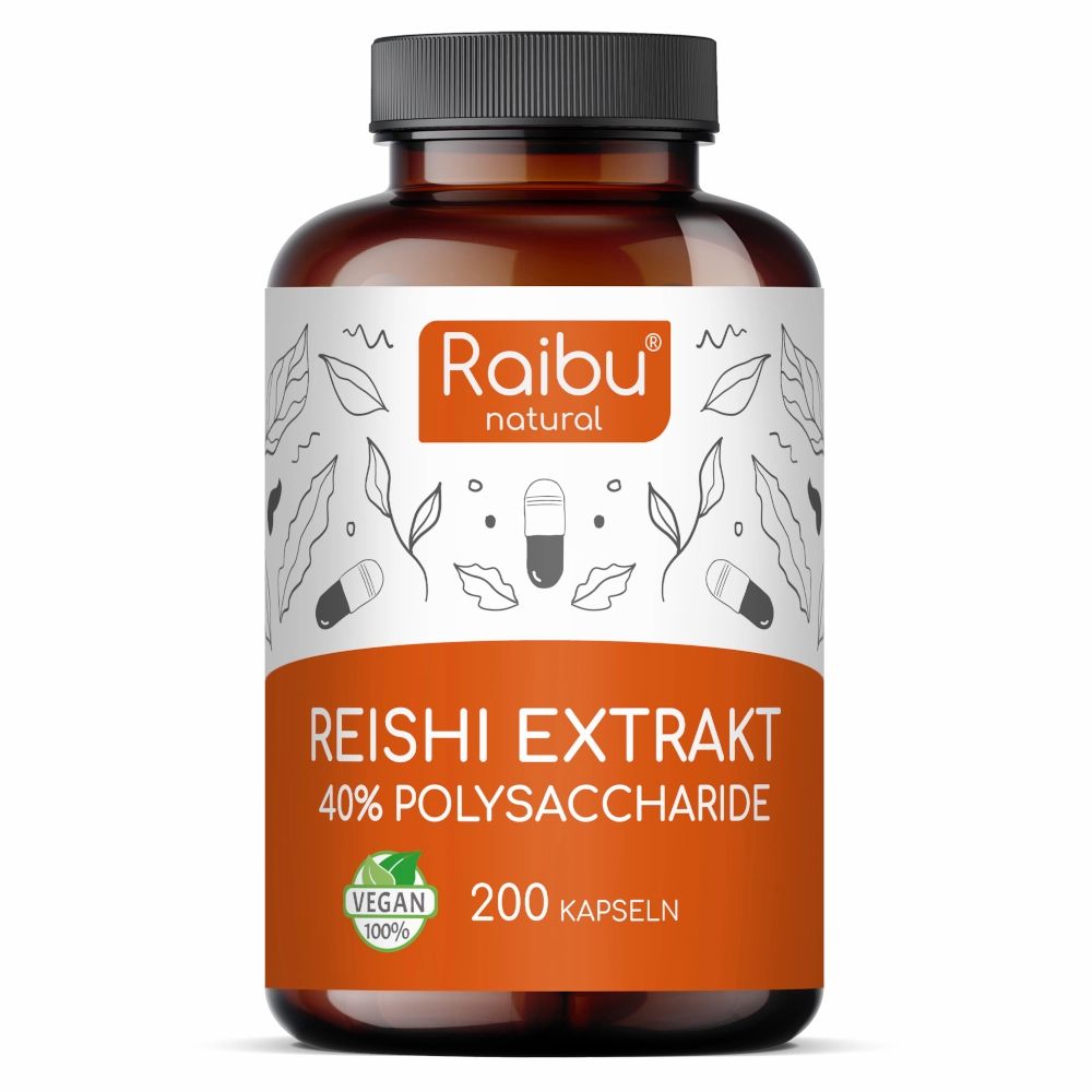 RAIBU Reishi Pilz Extrakt hochdosiert