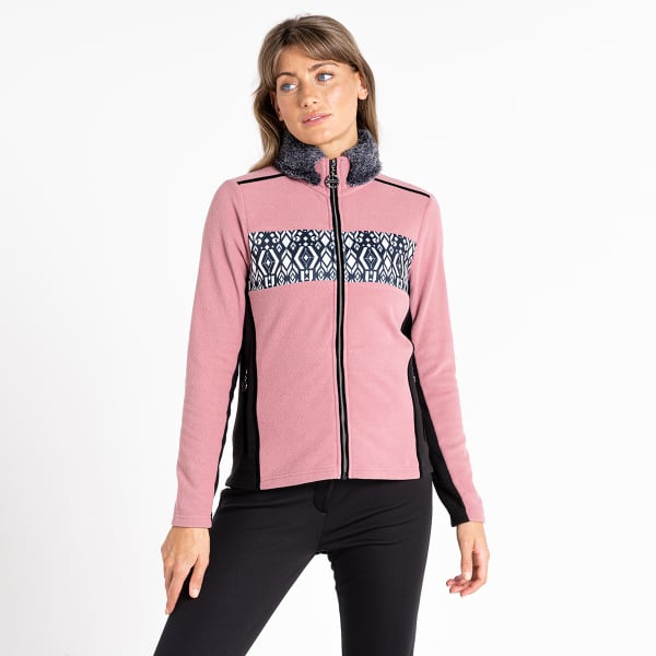Veste polaire DARE 2B ENGROSS II SWEATR MESAROSE/BLK