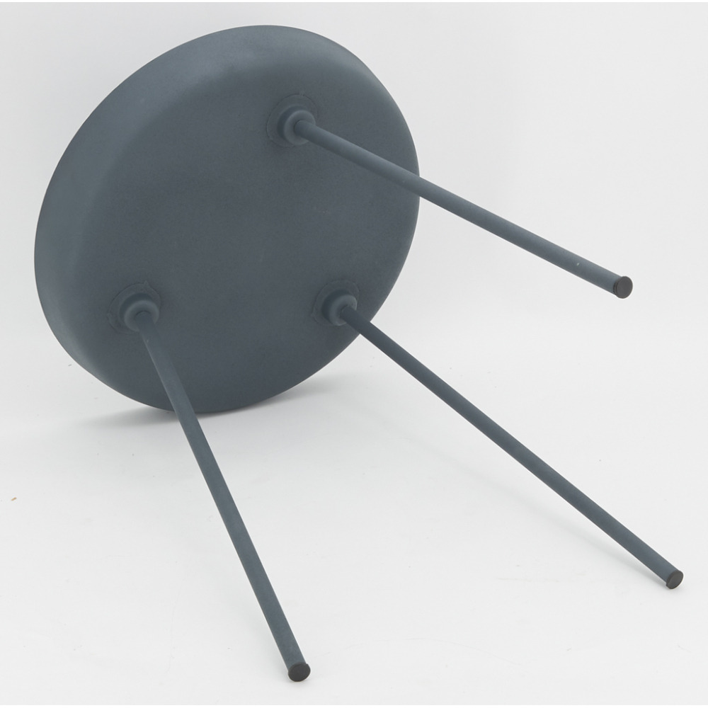 Table d'appoint ronde en métal