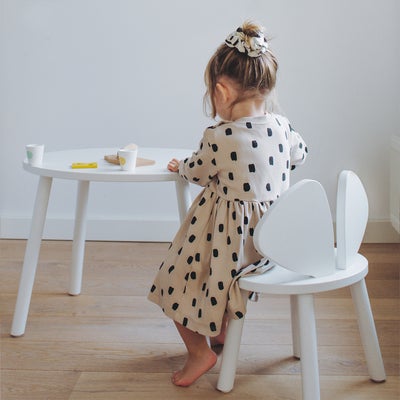 Nofred Mouse Stol, White