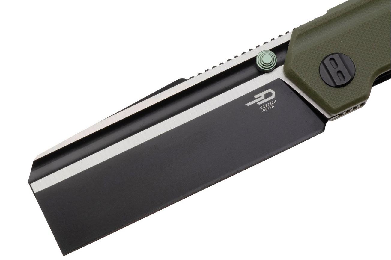 Bestech Tardis BG54C OD Green G10, zakmes, Ostap Hel design