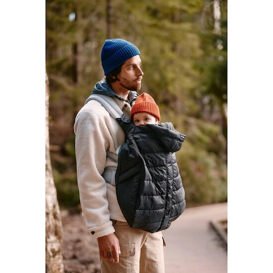 Cape d’hiver pour porte-bébé   Noir        de               BabyBjörn