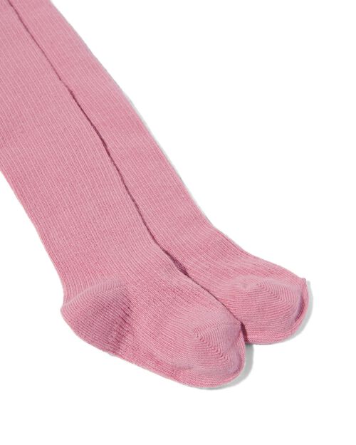 2 collant épais bébé avec coton violet