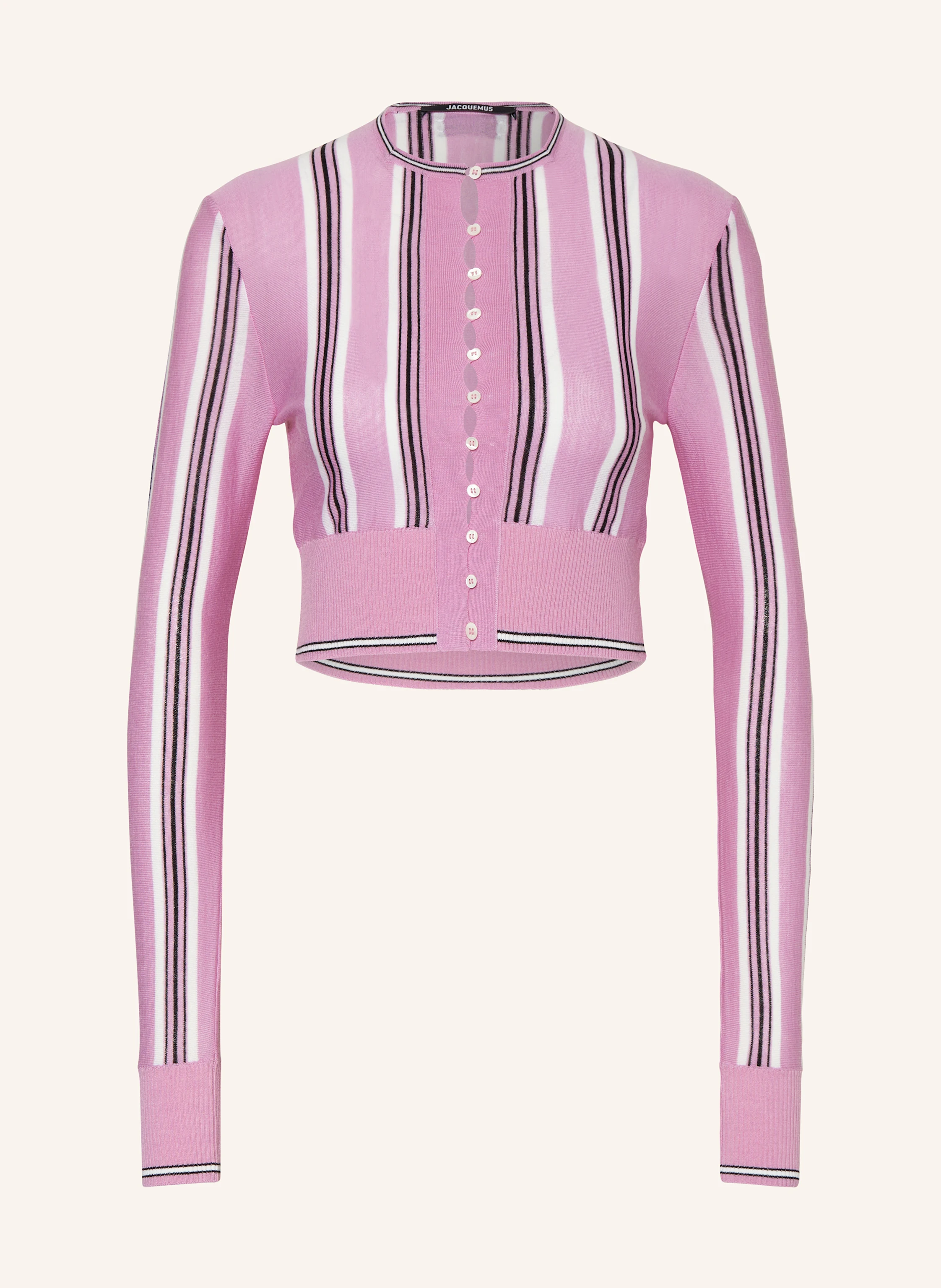 JACQUEMUS Cropped-Strickjacke LE CARDIGAN SPIAGGIA