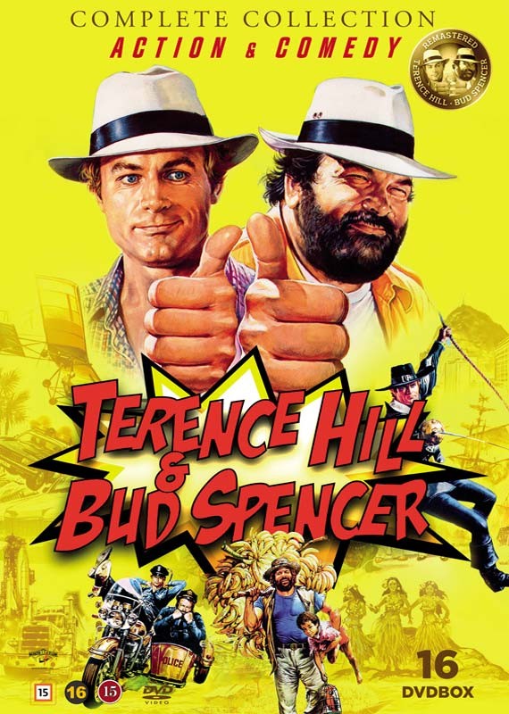 BUD SPENCER & TERENCE HILLCOLLECTION BOX - 16 DVD