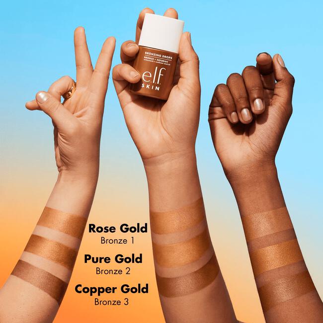 e.l.f. Bronzing Drops Pure Gold 30 ML