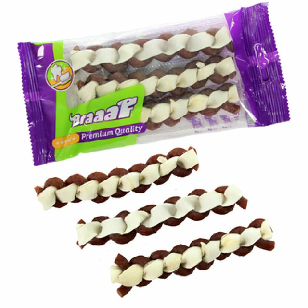 Braaaf Twister Double 12 cm3 stuks