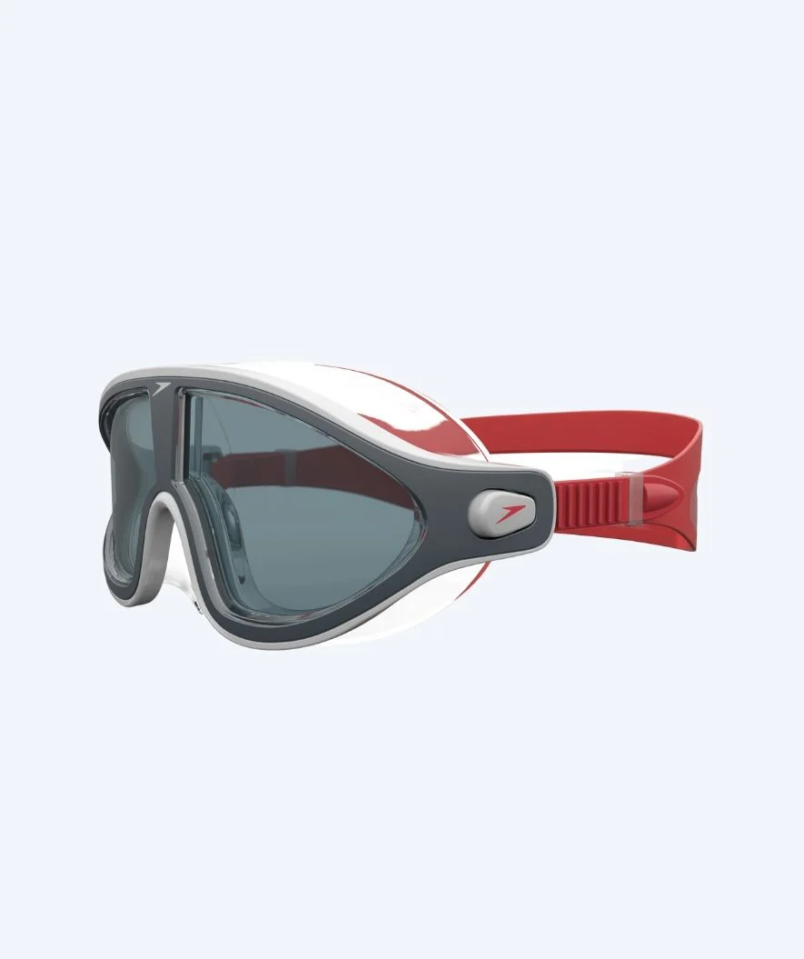Speedo svømmemaske - Rift Pro - Rød (Smoke linse)