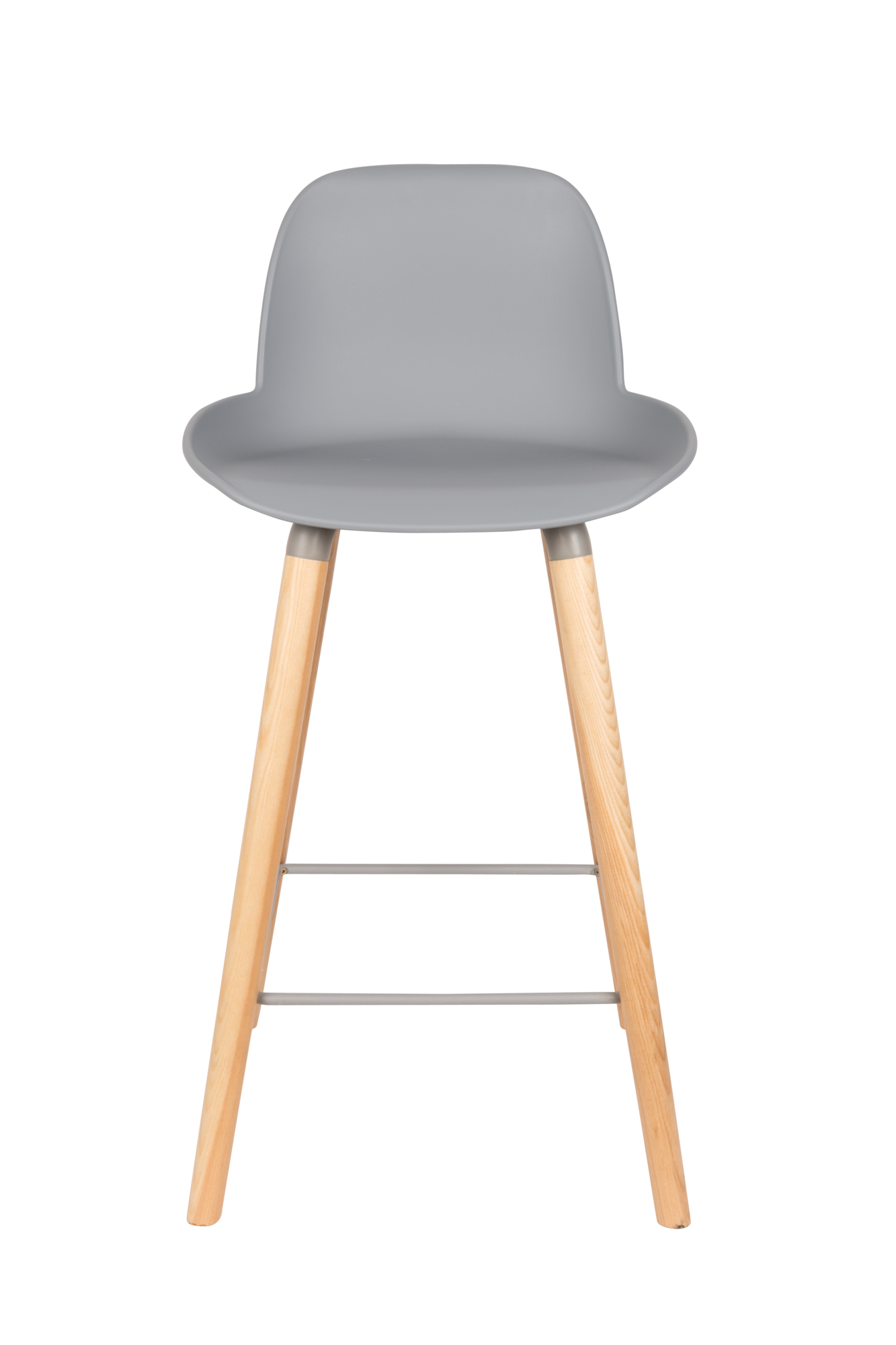 Barkruk Albert Kuip (zithoogte 65 cm) grijs - set van 2