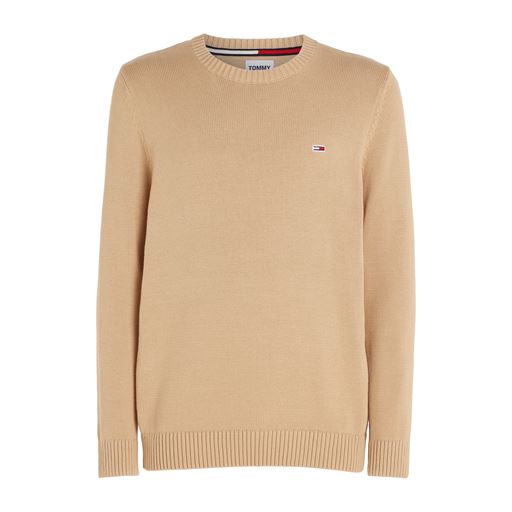 Tommy Jeans Essentiel Striktrøje, Tawny Sand, S