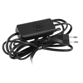 Handson Led Snoerdimmer 1-100 W 1,5 meter snoer Zwart
