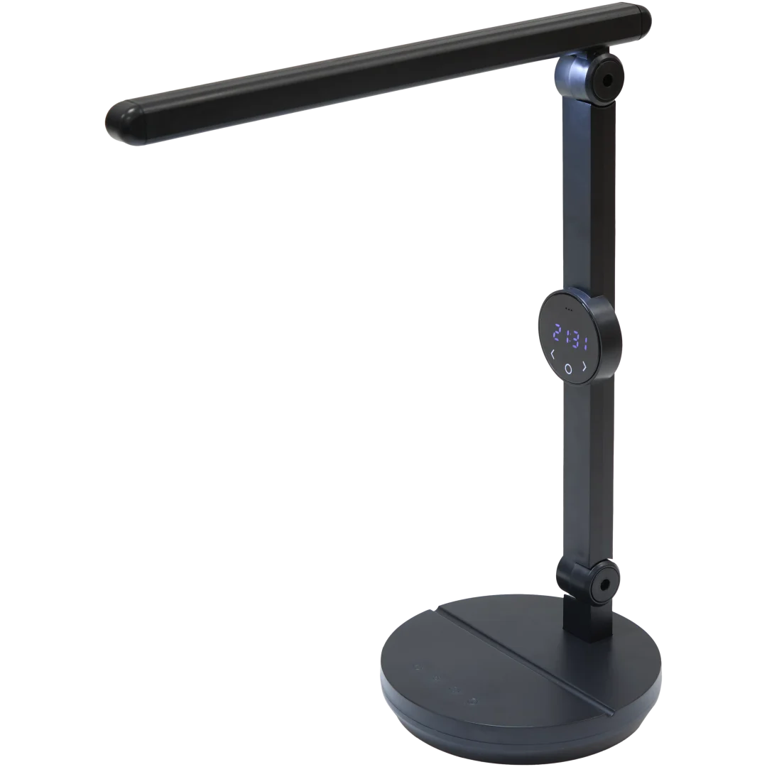 Bureaulamp met klok 150 lumen | diverse kleuren