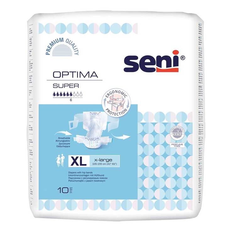 Seni Optima Super Vorl.mit Hüftbund extra large, 10 St