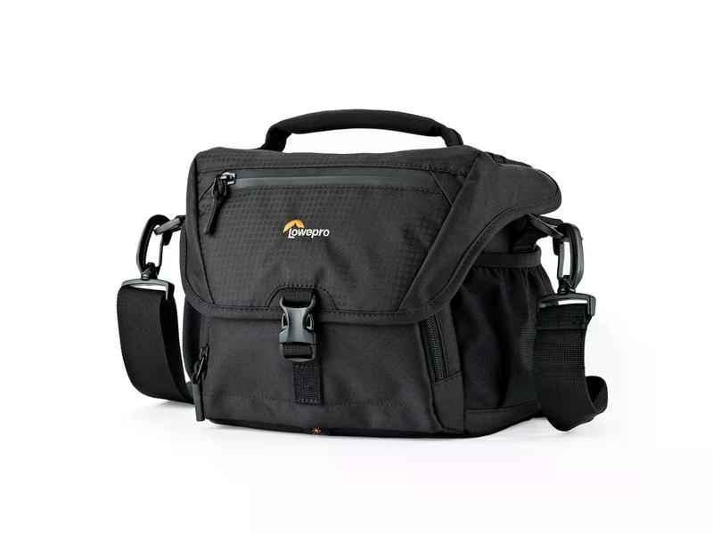 Lowepro Kamera-Tasche Nova 160 AW II Schwarz Schultertasche für DSLR- und spiegellose Kameras