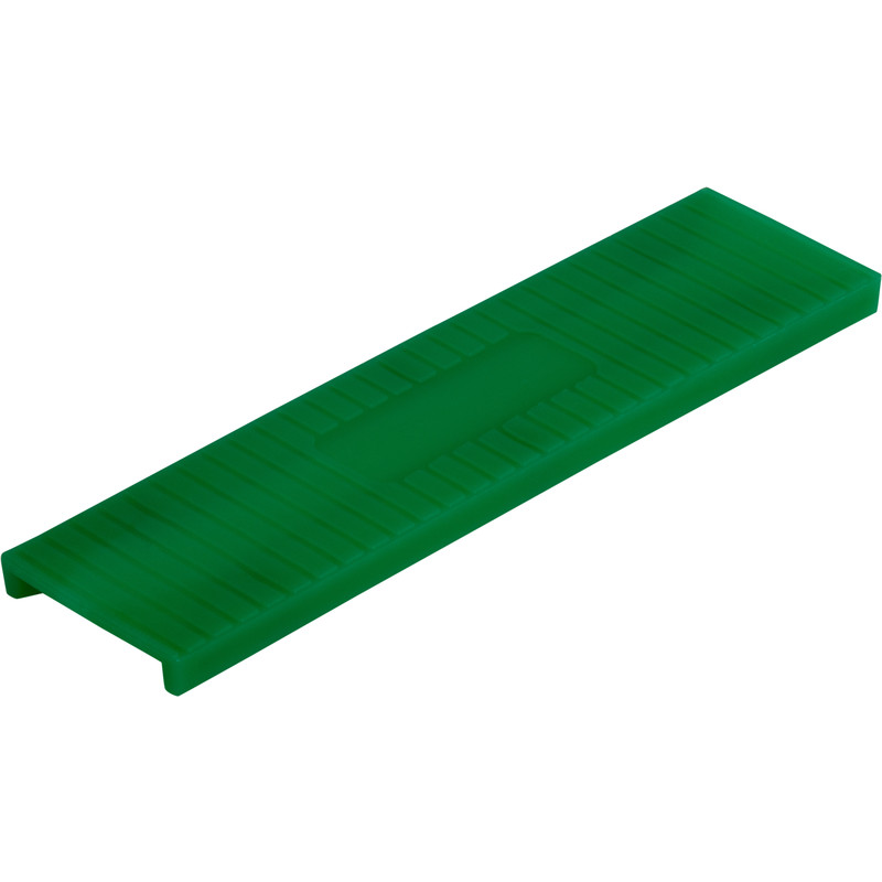 Kunststof tunnelblokje 26x5mm Groen