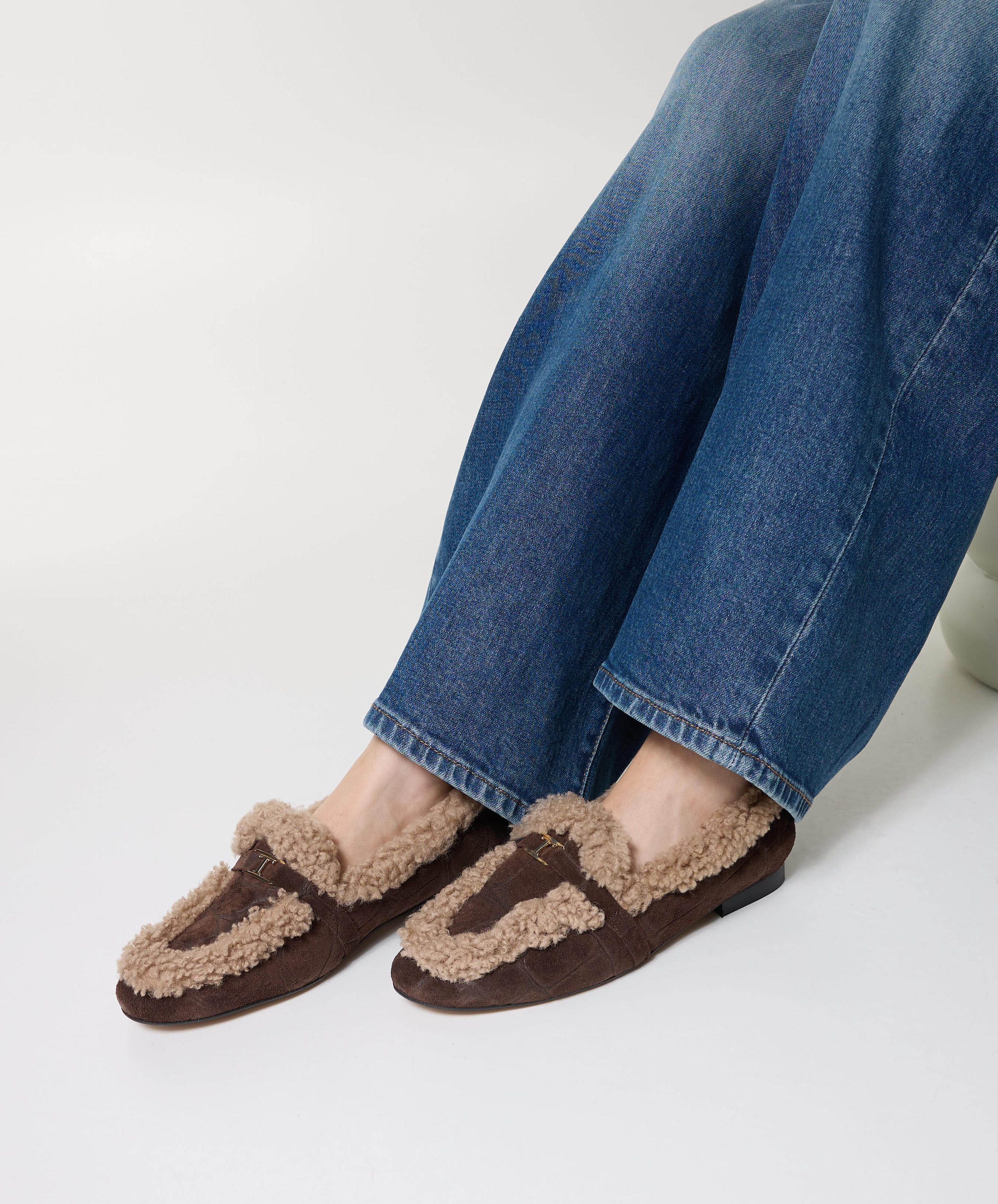 Toral dames loafers bruin