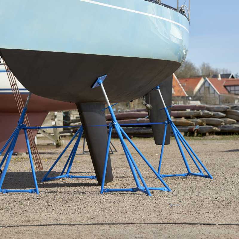 Seilbåtstøtte, 1300–1750 mm