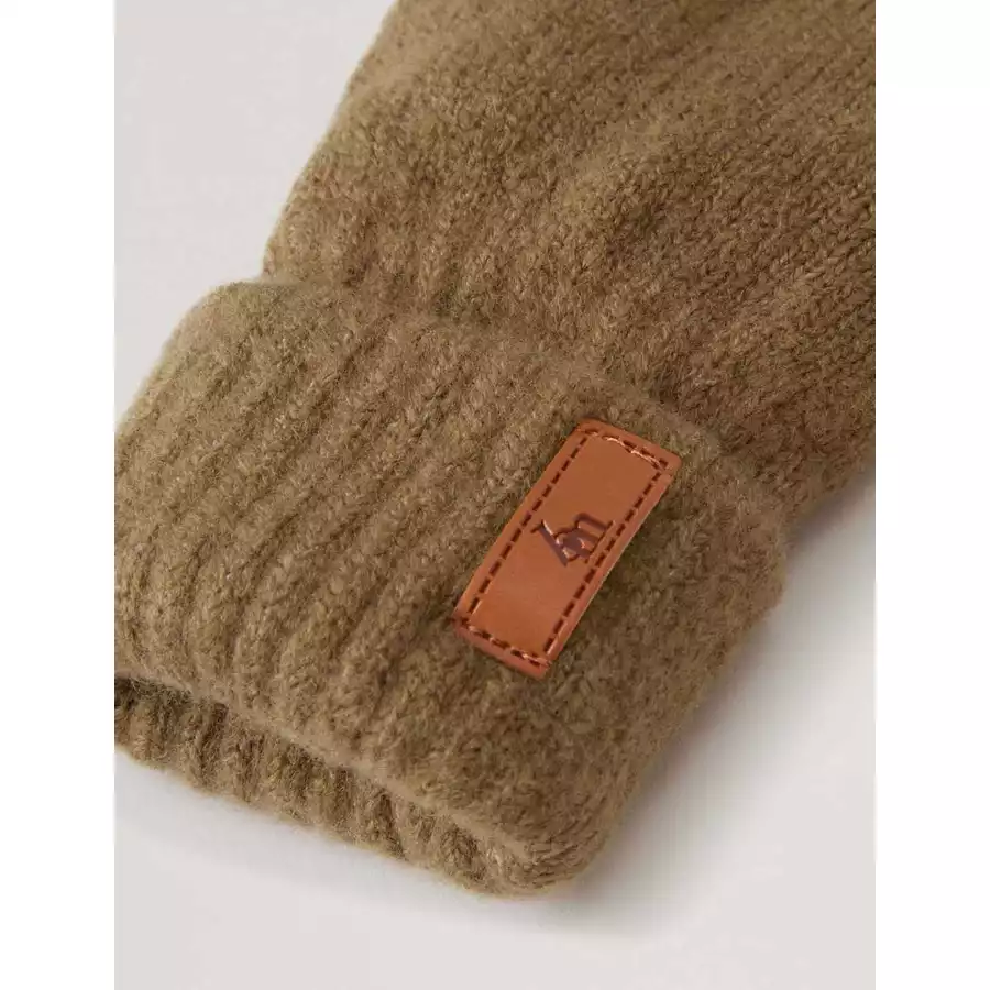 BabyMocs Handschuhe Vegan dunkelbraun