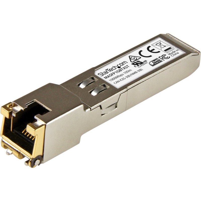 StarTech.com Module SFP GBIC compatible Cisco Meraki MA-SFP-1GB-TX - Mini GBIC 10/100/1000BASE-TX
