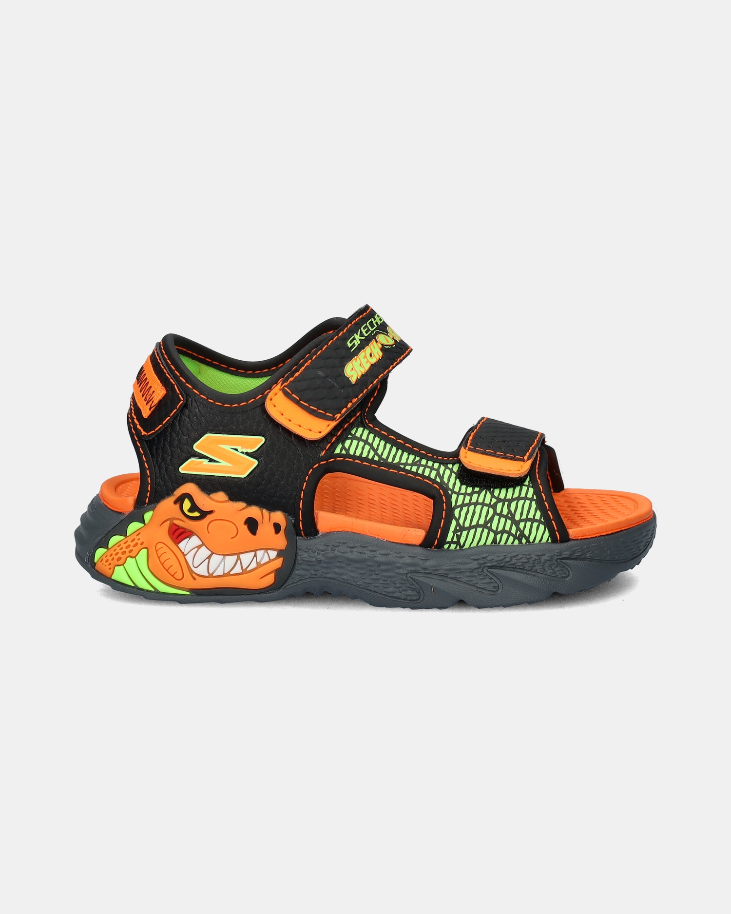 Skechers S-Slights Creature of Splash Sandalen  - zwart