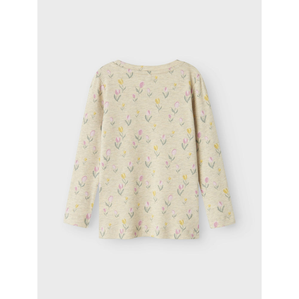 Køb Name It Peyote Melange Flowerkab Bluse