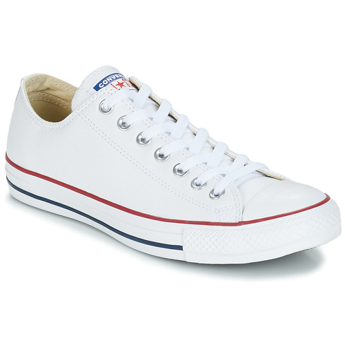 Converse - CHUCK TAYLOR ALL STAR LEATHER OX - Blanc
