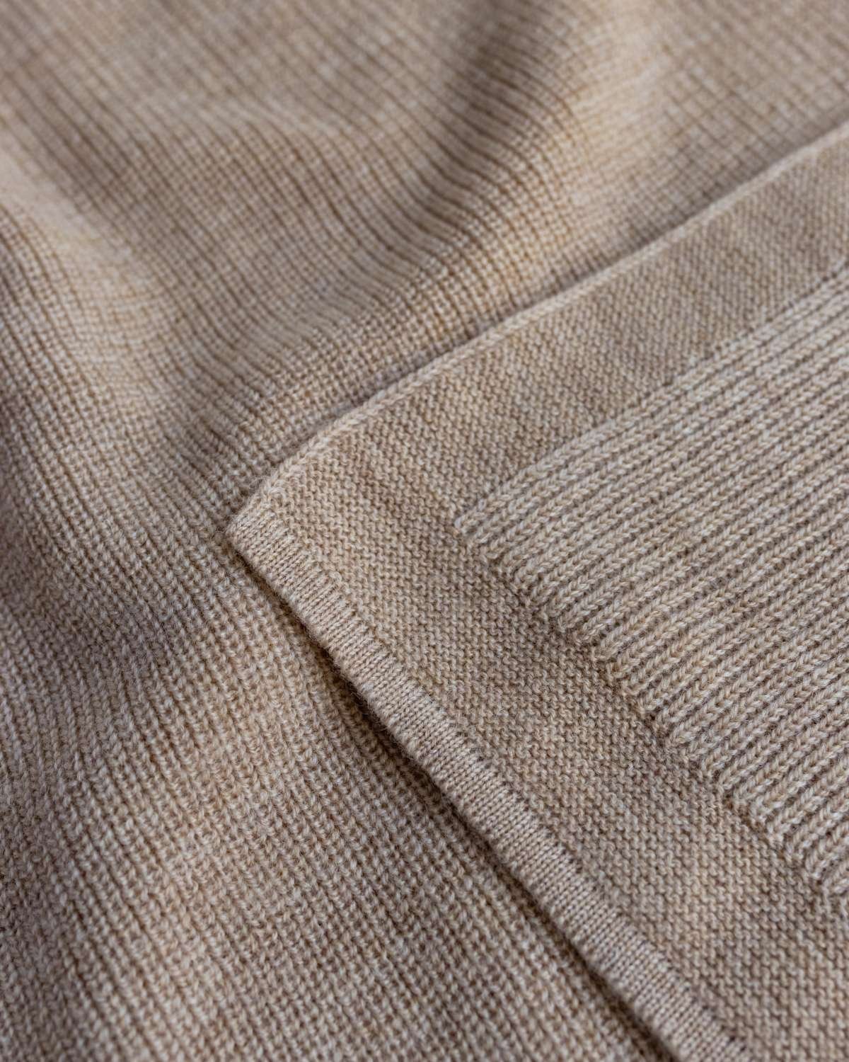 Babyteppe Ull, Medium Tykt – 100% Merino, Ubehandlet | Felix, Sand