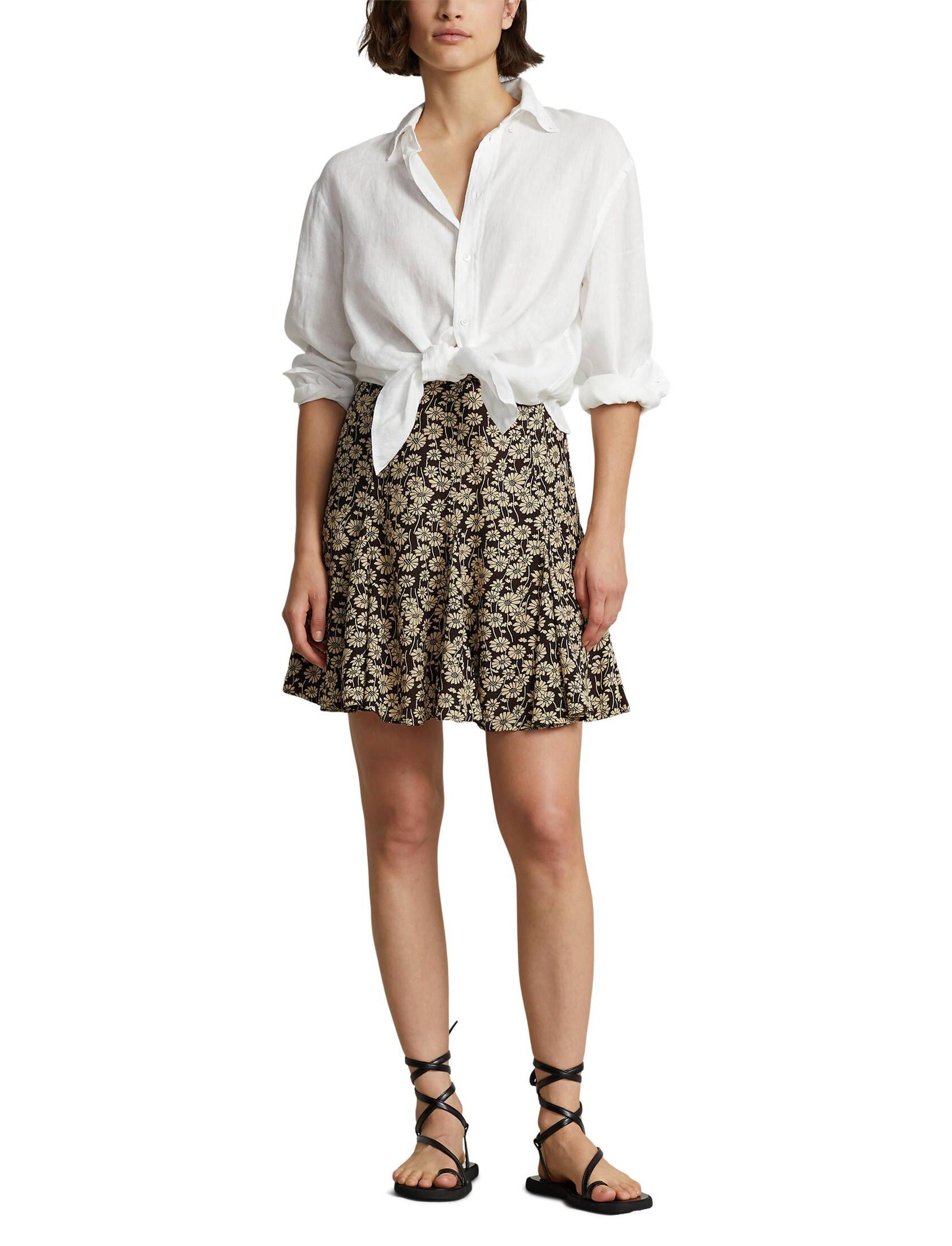 Polo Ralph Lauren| Damen Rock GODET Minirock