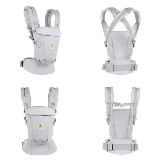 Porte-bébé Adapt Soft Touch Coton   Gris Perle        de               Ergobaby
