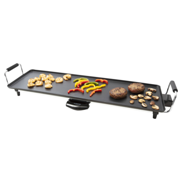 Inventum Teppanyaki grill TP700 70 x 23 cm - 1800 watt - Zwart/RVS