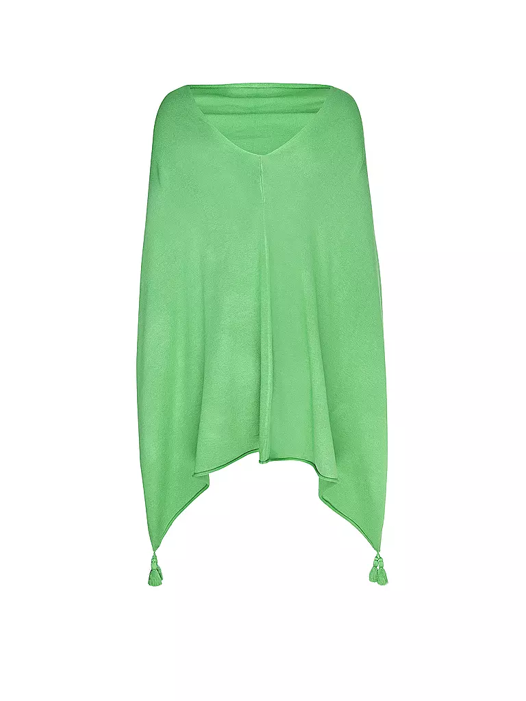 COMMA Poncho - Cape grün