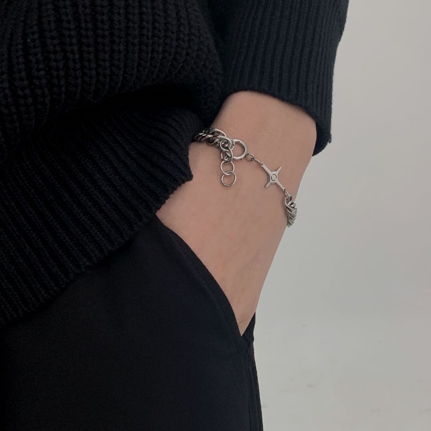 Black Degree - Sterarmband