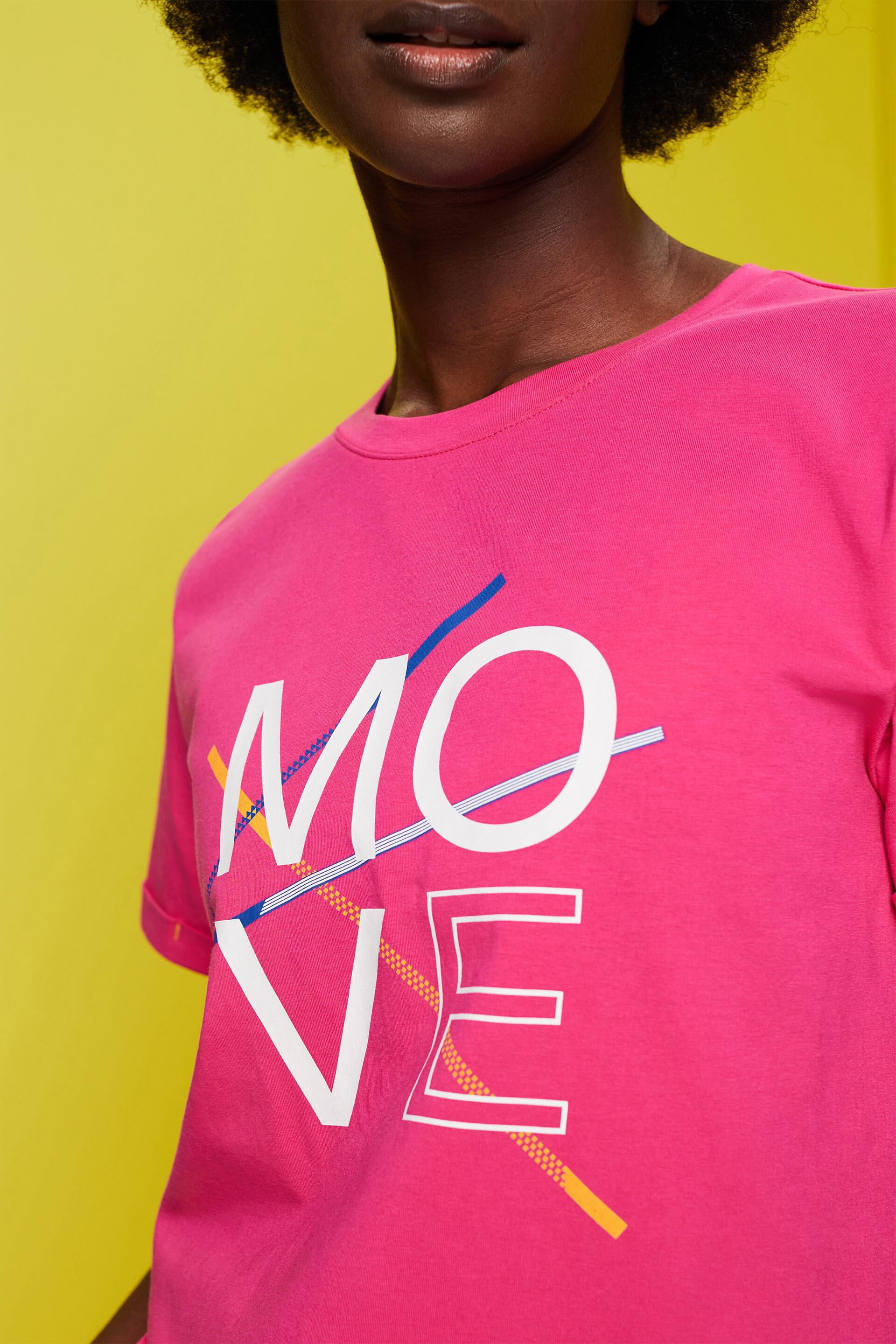T-shirt en coton d’allure sportive