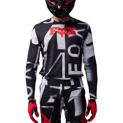Maillot cross Fox 360 SEVENTY4 2025 - Rouge