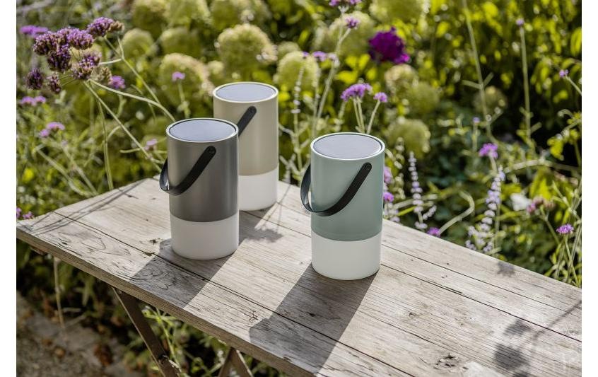 STT LED Laterne »Solar Motion Lamp« Warmweiss
