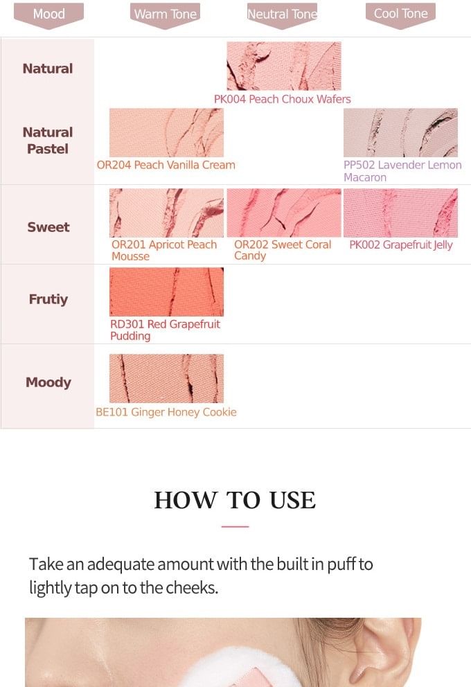 ETUDE - Lovely Cookie Blusher - 17 kleuren