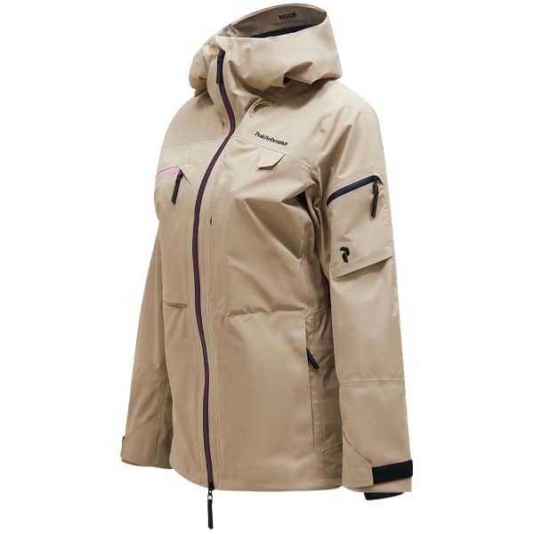 Veste de ski PEAK PERFORMANCE W ALPINE GORE-TEX JACKET AVID BEIGE