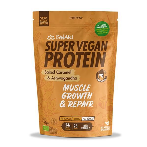 Super Vegan Protein Fitness Bio Caramelo Salgado Bio