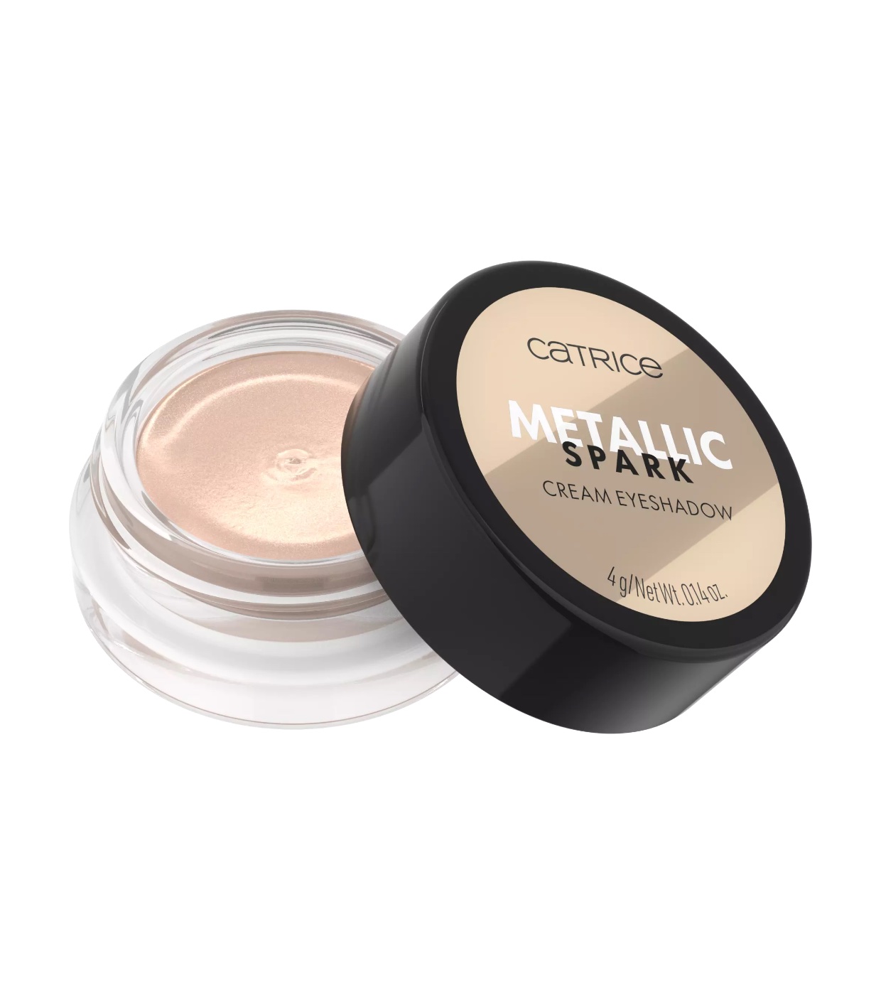 Catrice - Sombra em creme Metallic Spark - 010: Champagne Chic