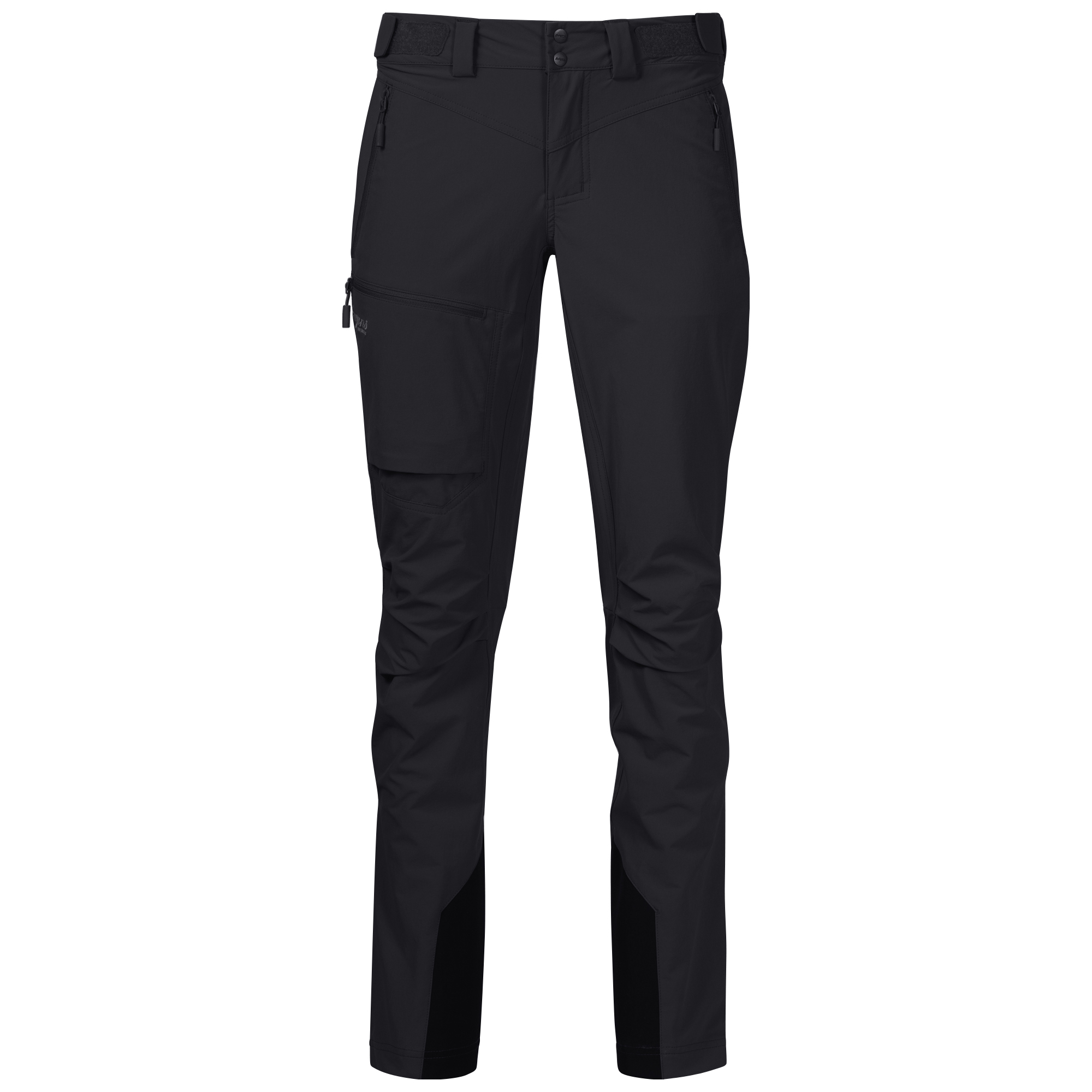 Breheimen Softshell Pants Dame Black/Solid Charcoal