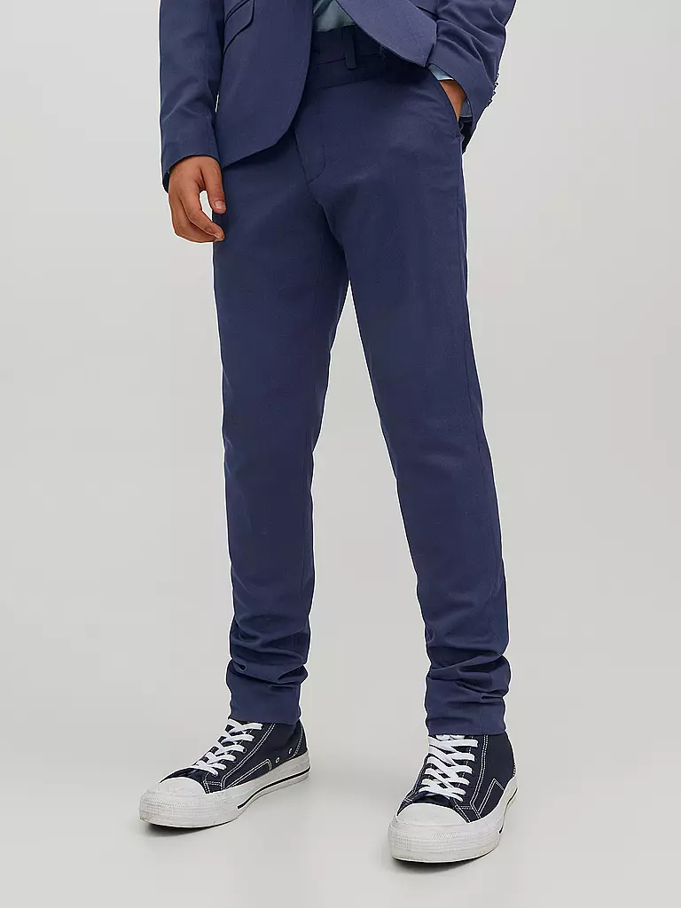 JACK & JONES Jungen Anzughose blau