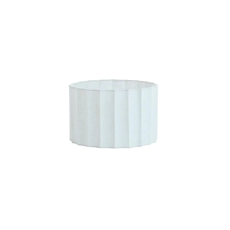 Cilinder lampenkap Disli - Wit - Ø35cm