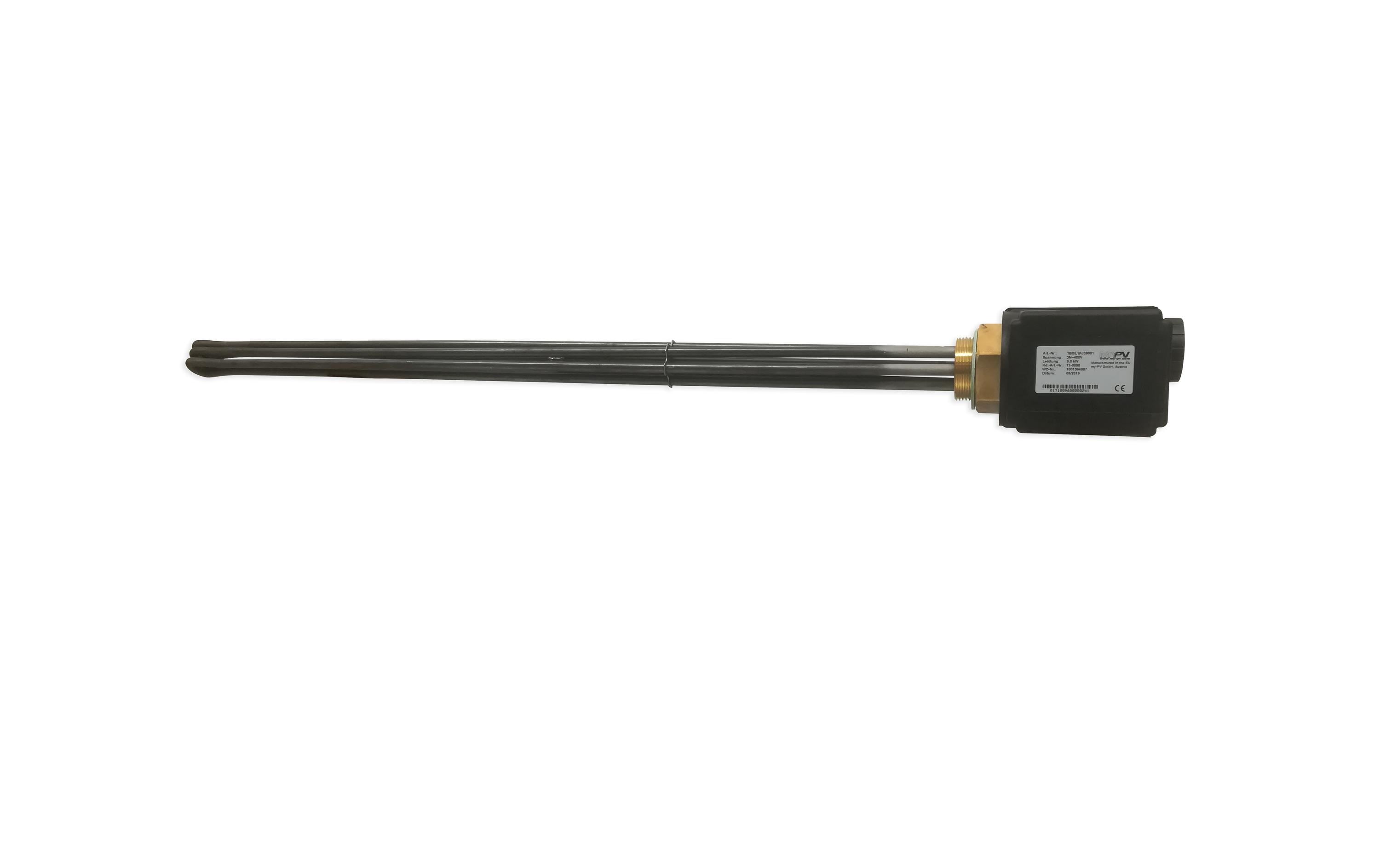 Einschraub-Heizkörper 9 kW<br>Einschraubheizkörper für die Anwendung mit dem Photovoltaik-Power-Manager AC THOR