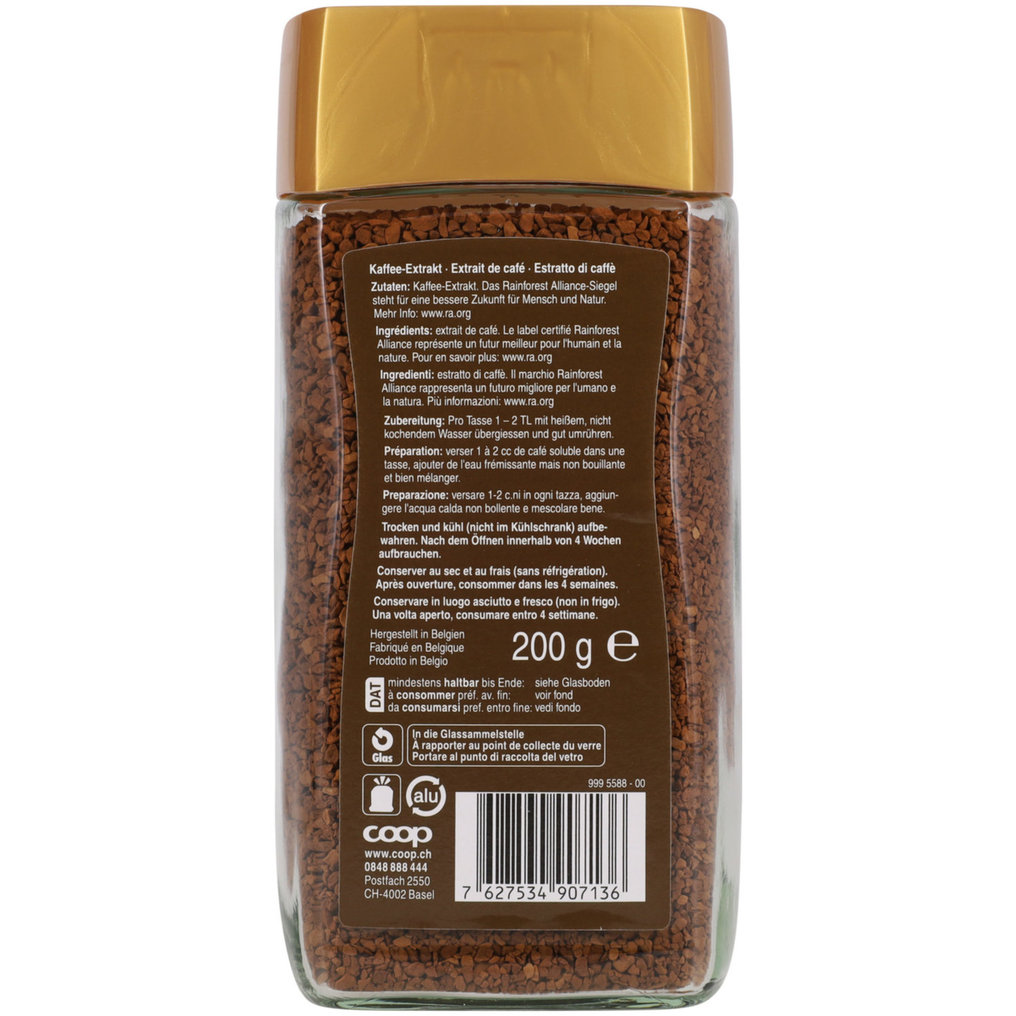 Prix Garantie Kaffee löslich mild
