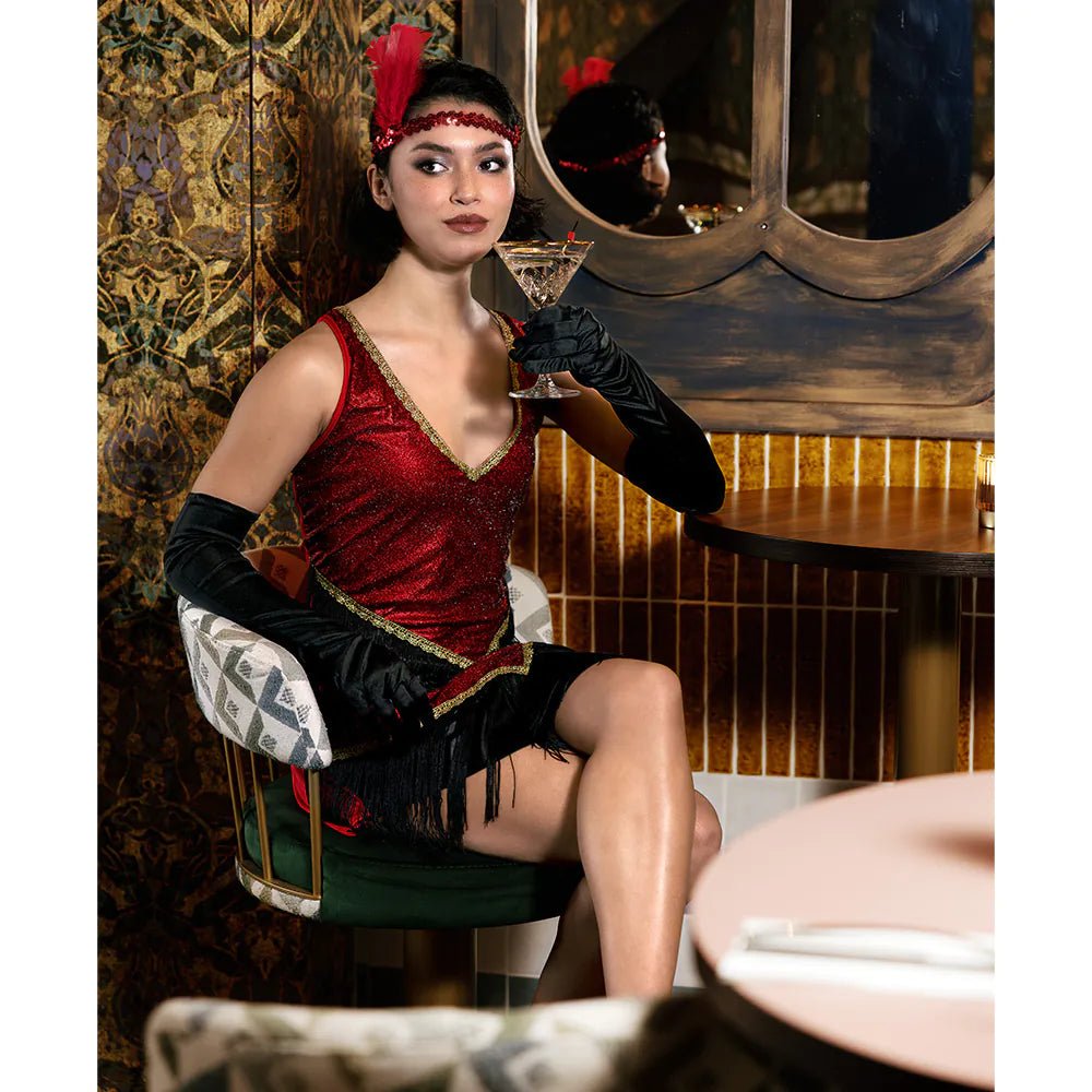 Flapper Jurk 3 delig