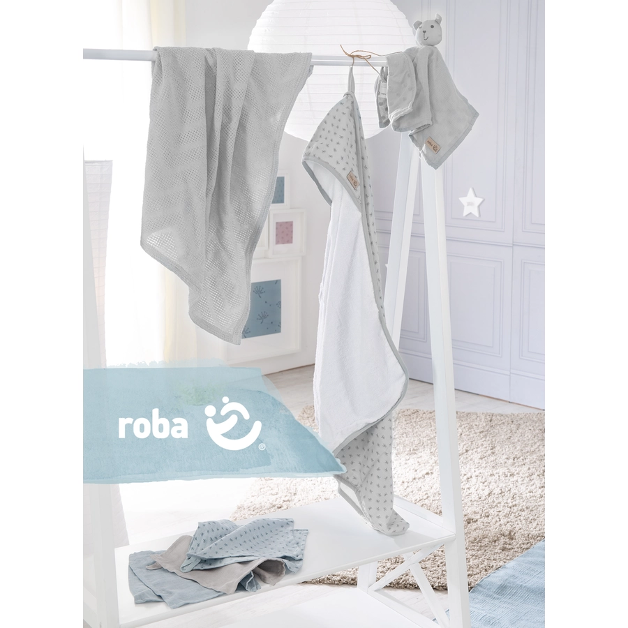 roba Geschenkset Babypflege Lil Planet grau