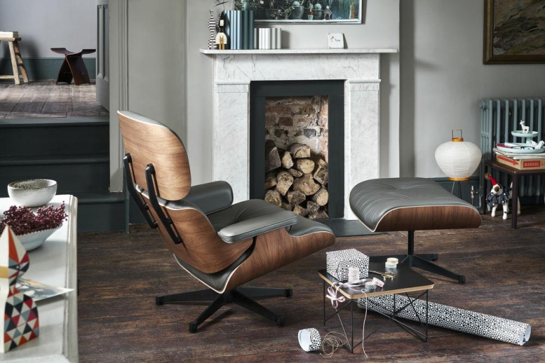 Vitra Occasional LTR salontafel zwart onderstel HPL Black