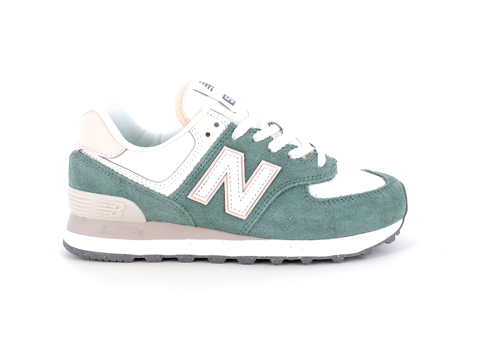 New balance a-WL574AJ2 Matières combinées Vert Clair