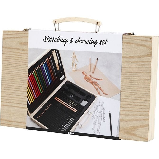 DIY Kit - Skitse- og Tegnesæt