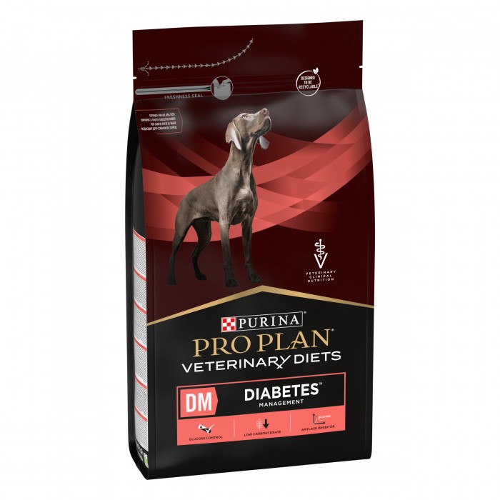 PRO PLAN Veterinary Diets DM Diabetes Management - Croquettes pour chien